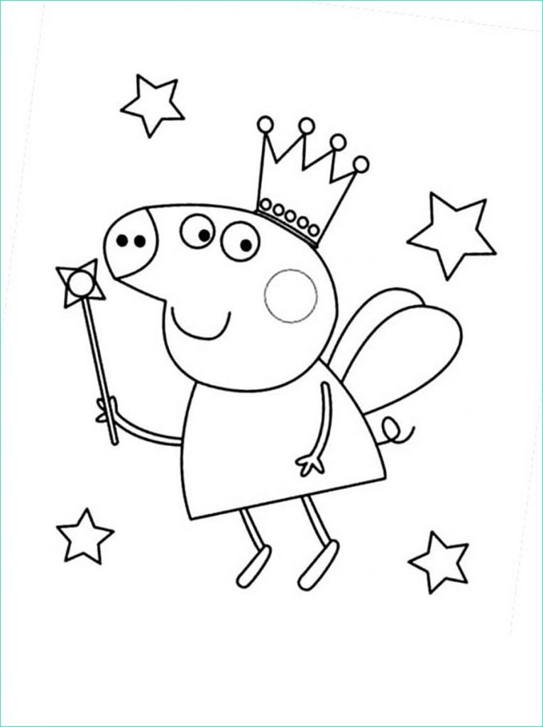 Dessin Peppa Pig A Imprimer Élégant Photographie Coloriage Peppa Pig Sa