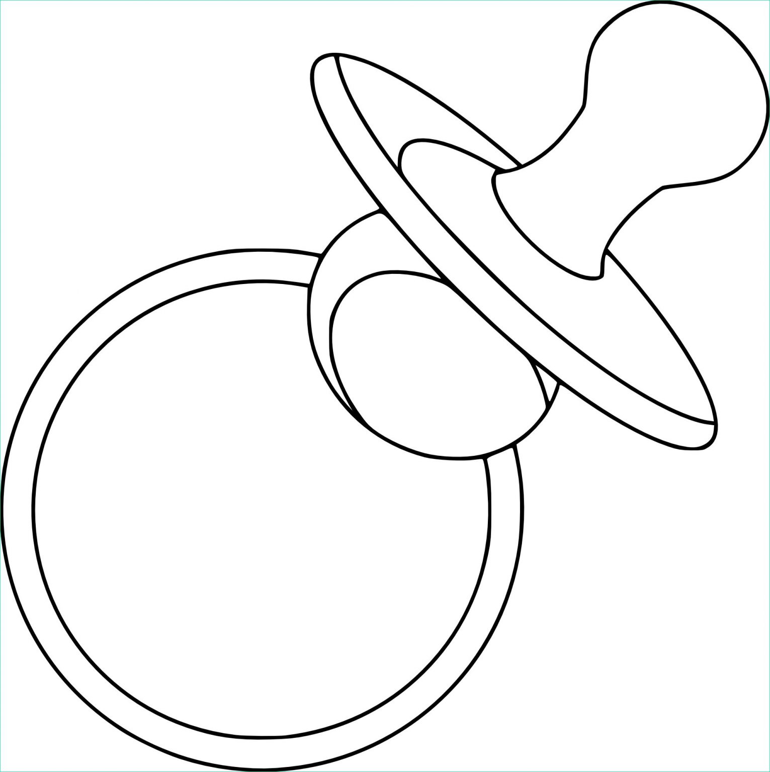 Dessin Tetine Cool Photos Coloriage Tetine à Imprimer Sur Coloriages Fo