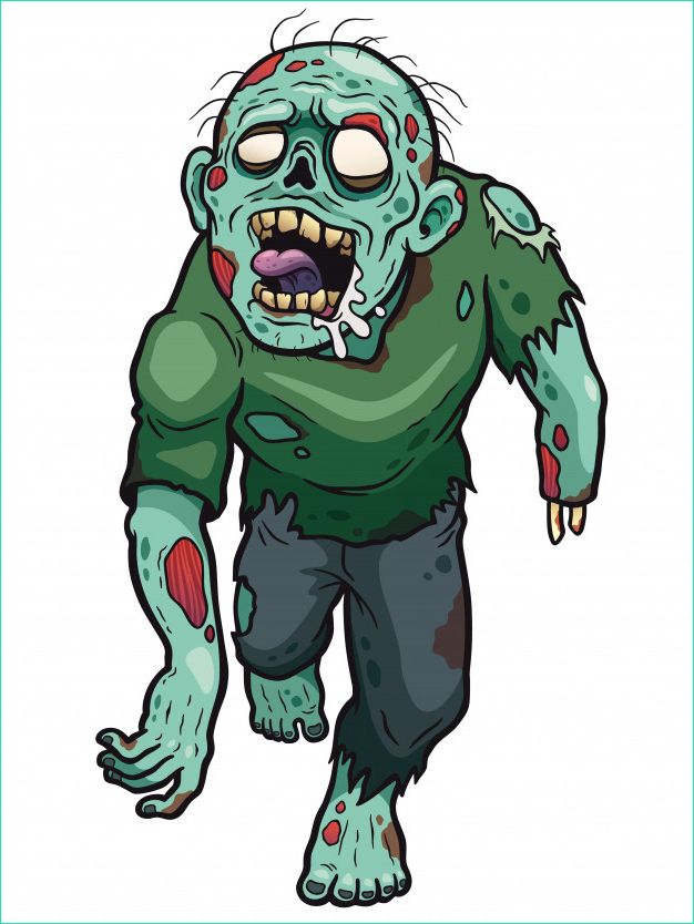 Dessin Zombie Unique Image Zombie Cartoon Vector