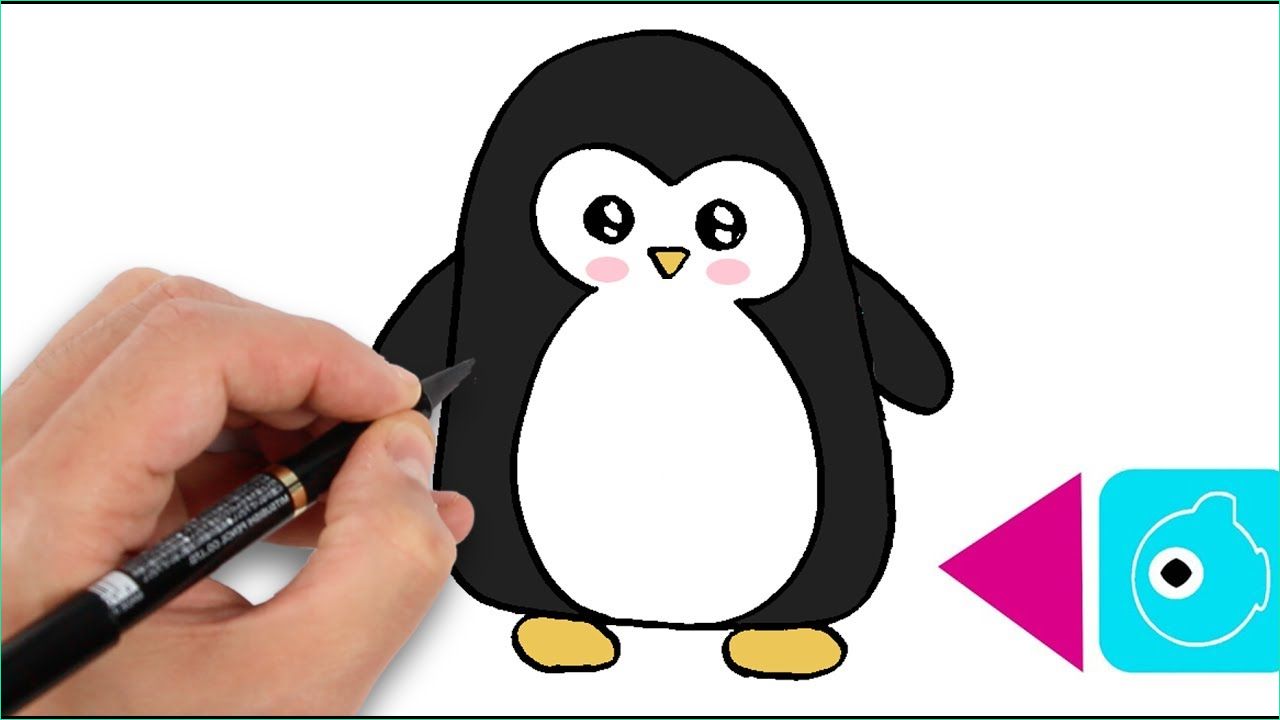 Dessins Animaux Luxe Stock Dessin Facile à Faire Ment Dessiner Un Pingouin Très