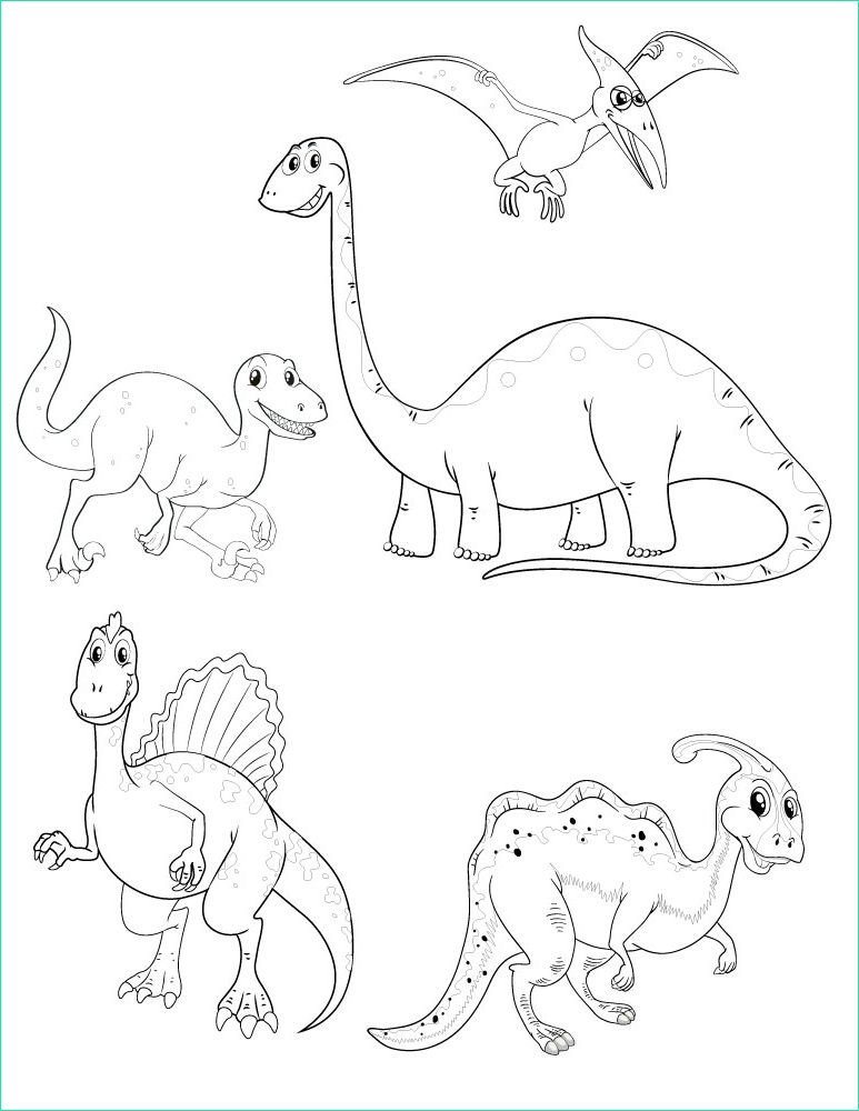 Dinosaure Dessin Facile Inspirant Photos Coloriages à Imprimer Gratuitement