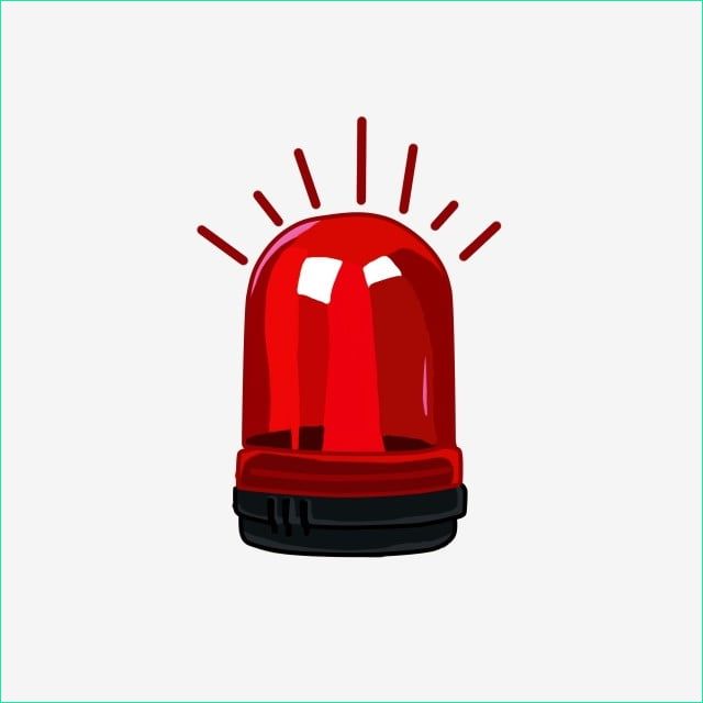 Feu Rouge Dessin Élégant Images Alarme Rouge Vecteurs Psd Et Icônes Pour