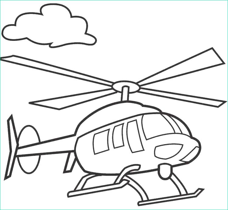 Helicopter Dessin Nouveau Stock Helikopter Boyama Sayfası