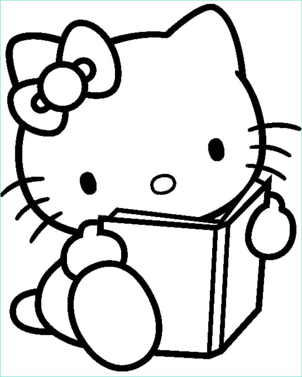 Hello Kitty A Imprimer Beau Images Dessin De Coloriage Hello Kitty à Imprimer Cp