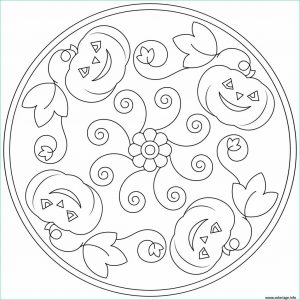 Mandala Facile Beau Galerie Dessin Facile Mandala Bestof Stock Coloriage Halloween