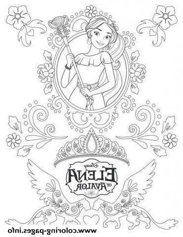 Mandala Princesse Inspirant Photographie Zentangle Mandala Elena Avalor Disney Coloring Pages