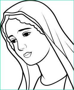 Marie Dessin Beau Galerie How to Draw Mary Virgin Mary Step 7