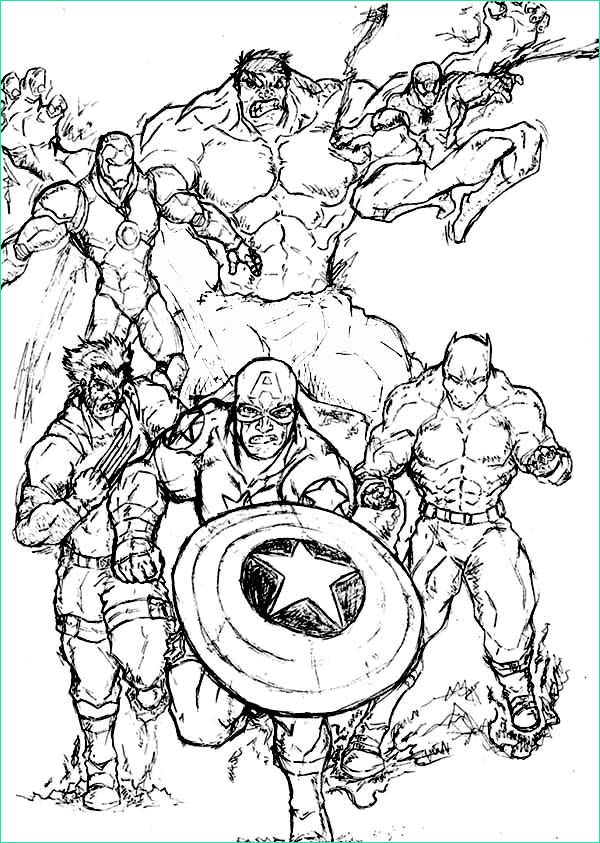 Marvel Coloriage Bestof Image Marvel Coloring Pages