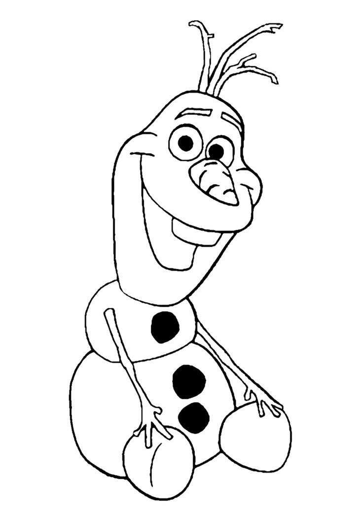 Olaf Coloriage Luxe Collection 1000 Images About Olaf On Pinterest