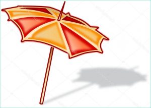 Parasol Dessin Cool Photos Paraguas Realistas Aisladas En Blanco Con Una Ruta De