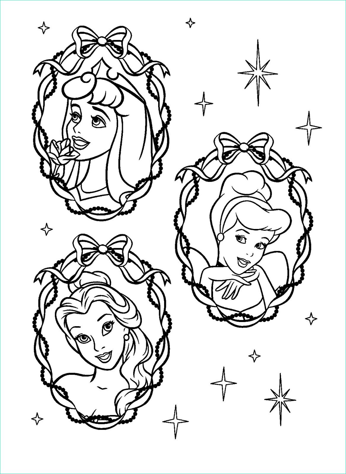 Princesse Disney à Colorier Nouveau Image Dibujos Para Colorear Princesas Disney
