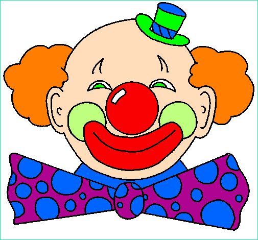 Sourire Dessin Nouveau Stock Dessin De Clown Avec Un Grand sourire Colorie Par Membre