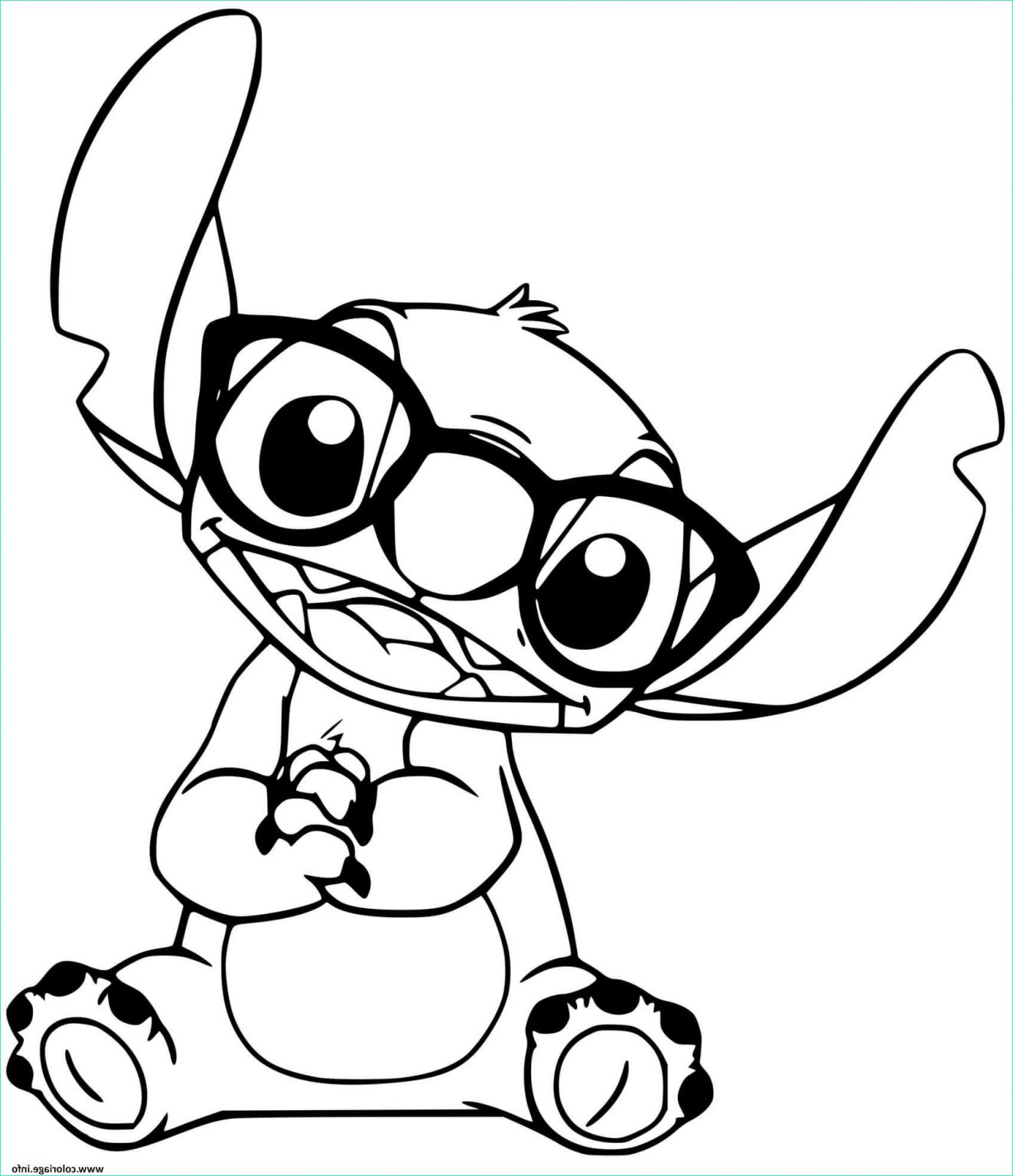 Dessin Mignon Disney Coloriage Dessin Stitch Mignon Facile Dessin Images