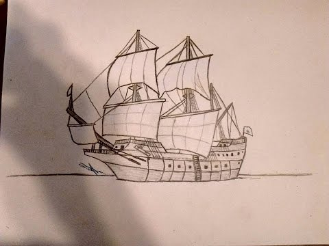 Bateau Dessin Impressionnant Collection [speed Draw] Dessin D Un Navire à Voile Avril 2017
