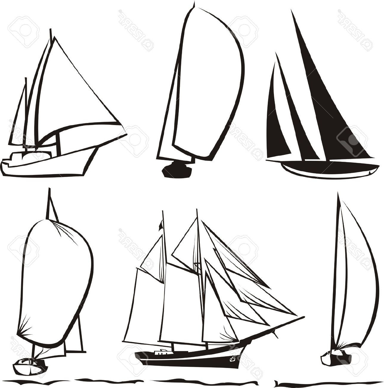 Bateau Dessin Luxe Photographie Sailboat Line Drawing Google Search