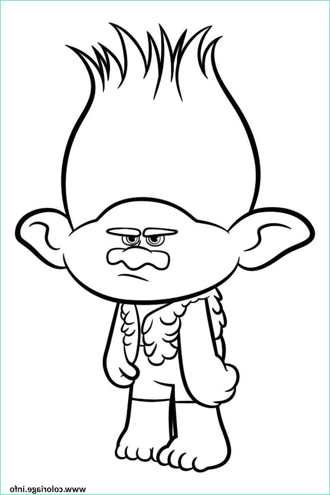 Coloriage A Imprimer Trolls Luxe Galerie Coloriage Trolls Not Happy Dessin