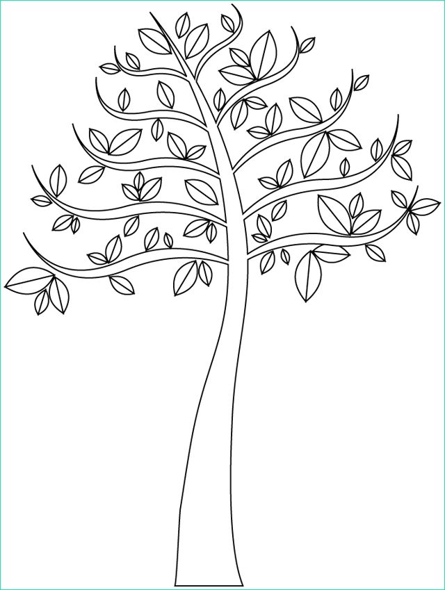 Coloriage Arbre Printemps Bestof Photos Trees Free to Color for Children Trees Kids Coloring Pages