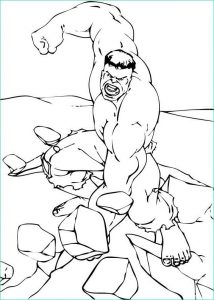 Coloriage Avengers Hulk Impressionnant Photographie Hulk the Avengers Coloring Pages