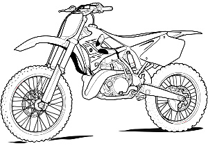 Coloriage Casque Moto Cross Cool Images Ment Dessiner Une Moto Cross