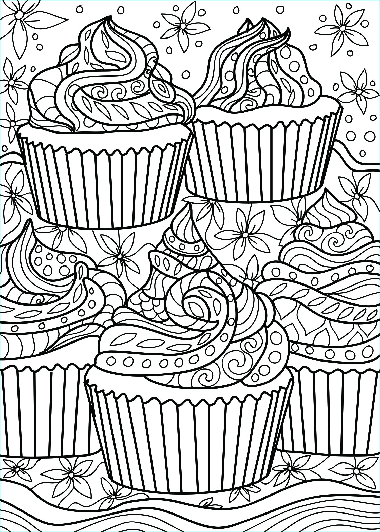 Coloriage Cupcake Impressionnant Photos Cupcake Coloring Page Coloring Home