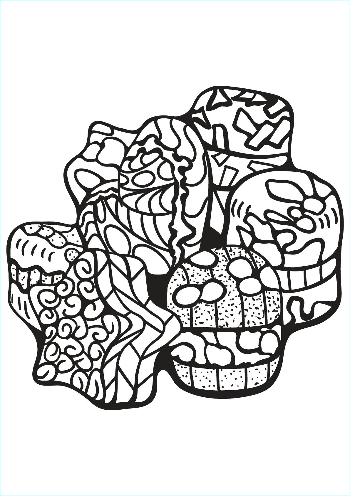 Coloriage Cupcake Impressionnant Stock Food Coloring Pages for Adults