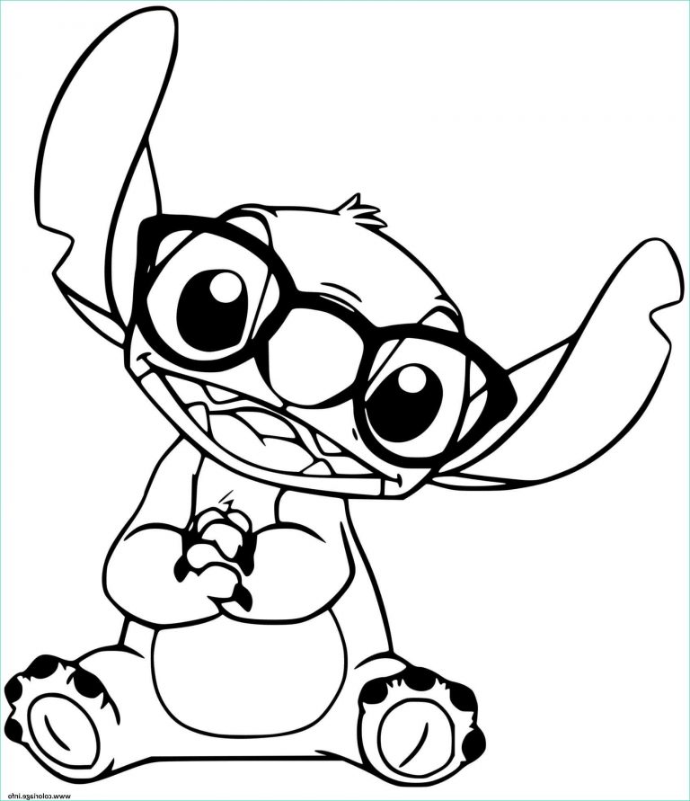 9 Élégant De Coloriage De Stitch Stock - Coloriage : Coloriage