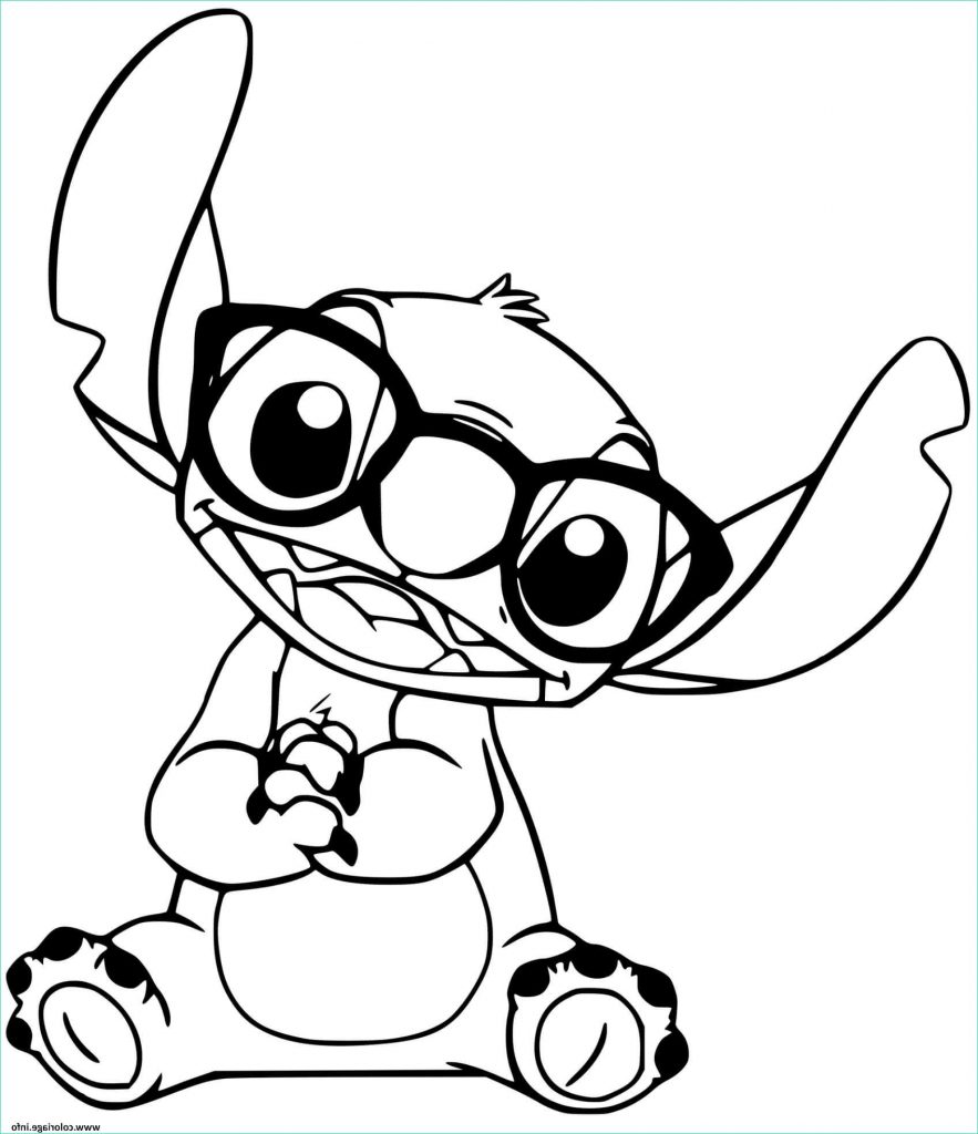 9 Élégant De Coloriage De Stitch Stock  Coloriage  Coloriage