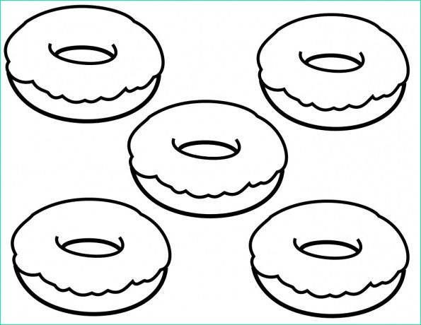 Coloriage Donut Beau Photos Printable Donut Coloring Pages Sketch Coloring Page
