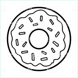 Coloriage Donut Impressionnant Image Coloriage Donuts