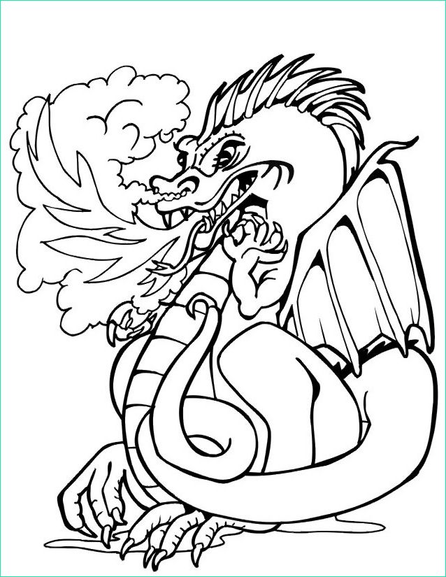 Coloriage Dragon Croque Mou Élégant Image Coloriage Dragon à Imprimer Gratuitement