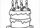 Coloriage Gâteau D&#039;anniversaire Élégant Images Kleurplaat Happy Birthday Taart Verjaardagstaart 12 Jaar