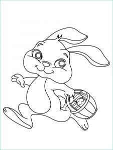 Coloriage Lapin Paques Beau Collection Coloriage Lapin De Pâques 20 Coloriages à Imprimer