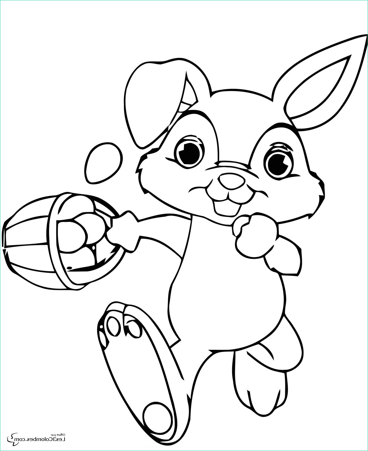 Coloriage Lapin Paques Bestof Collection Inspiration Coloriage Lapin De Paques Gratuit