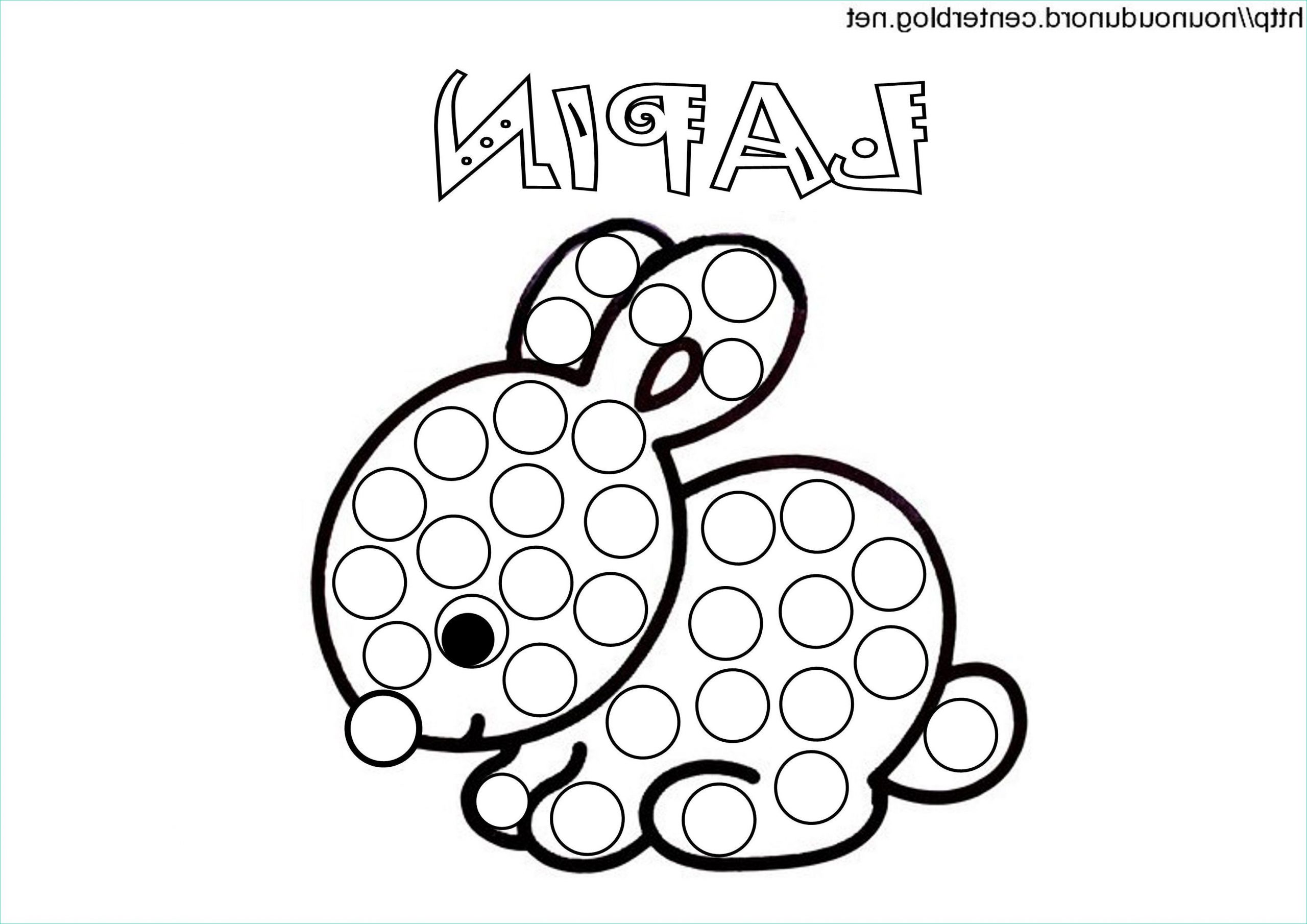 Coloriage Lapin Paques Luxe Photos Coloriage Paques Gommettes