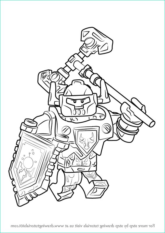 Coloriage Lego Nexo Knights Luxe Image Kleurplaten Lego Nexo Knights Kleurplaat