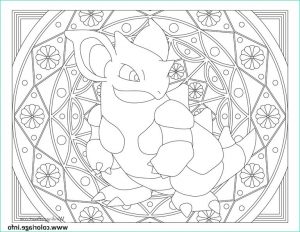 Coloriage Magique Mandala Nouveau Photos Coloriage Adulte Pokemon Mandala Nidoqueen Dessin