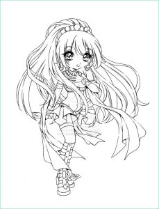 Coloriage Manga Fille Impressionnant Photographie Pin On Coloring Pages