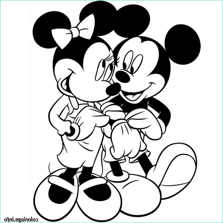 Coloriage Mickey Minnie A Imprimer Gratuit Bestof Collection Coloriage Mickey Minnie Dessin