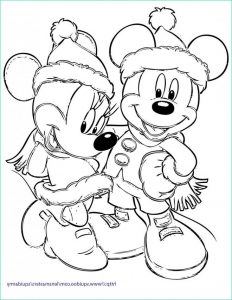Coloriage Mickey Minnie A Imprimer Gratuit Bestof Stock Coloriage Mickey Et Minnie Noel à Décorer