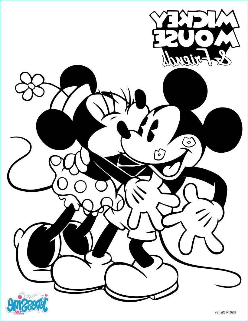 Coloriage Mickey Minnie A Imprimer Gratuit Luxe Images Coloriage Mickey Et Minnie A Imprimer Gratuit 1stepclinic