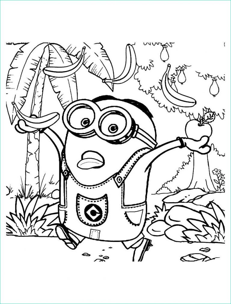 Coloriage Minion Banana Cool Photos Desenhos Dos Minions Para Colorir E Imprimir Gr Tis