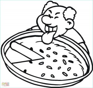Coloriage Pizza Beau Collection Hungry for Pizza Coloring Page