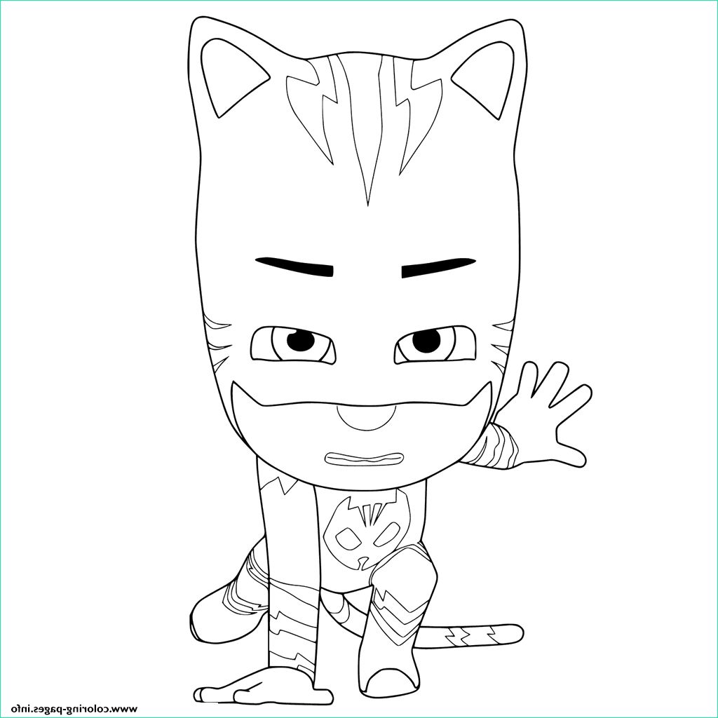 Coloriage Pj Mask Beau Photos Pj Masks Ready to Fight Coloring Pages Printable