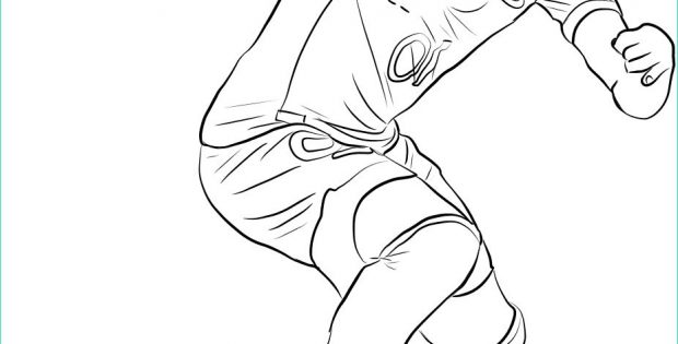 Coloriage Psg Bestof Image Coloriage Kylian Mbappe Joueur France Coupe