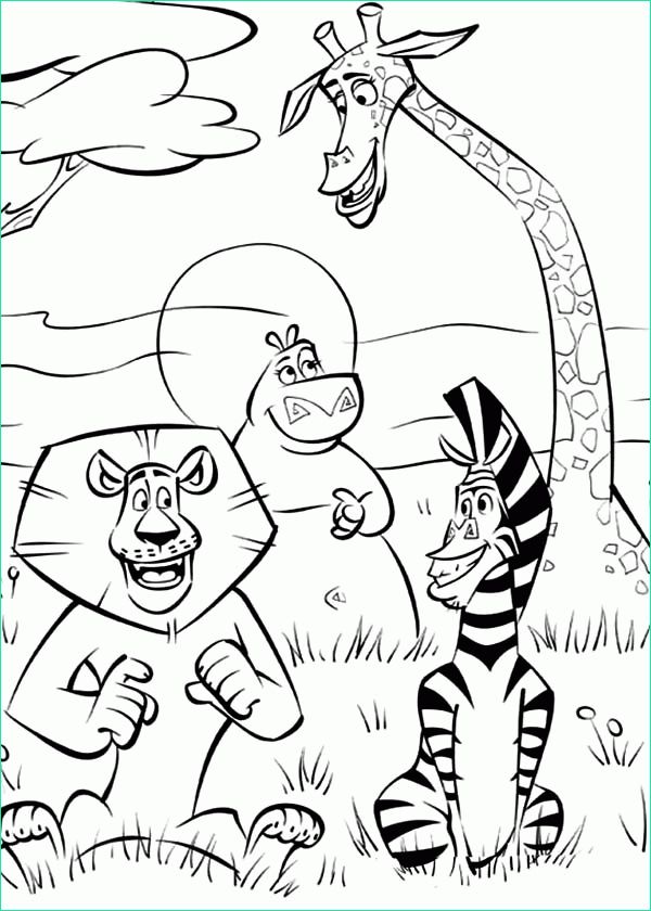 Coloriage Savane Cool Image Savanna Coloring Pages Coloring Home