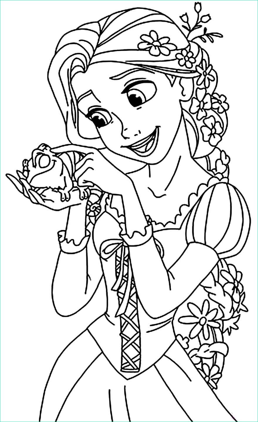 Dessin A Colorier Disney Princesse Raiponce Beau Images Coloriages Raiponce Maison Bonte Votre Guide