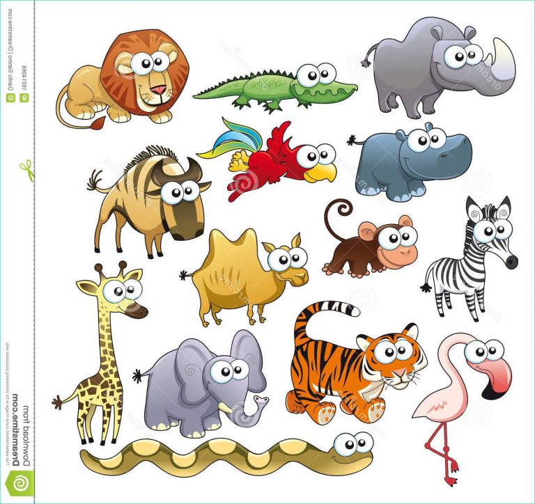 Dessin Animaux Savane Élégant Collection Animal Family Clipart Clipart ...