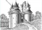 Dessin De Chateau fort Bestof Photographie Château fort Amelie Claire Illustration Traditionnelle