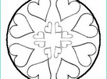Dessin De Mandala De Coeur Impressionnant Image Coloriage Mandala
