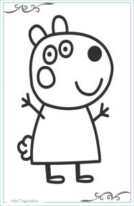 Dessin De Peppa Pig à Imprimer Beau Image Peppa Pig Dessins Simples Pour Le Coloriages Des Petits